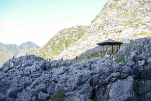 Dong Van Karst Plateau with a long age