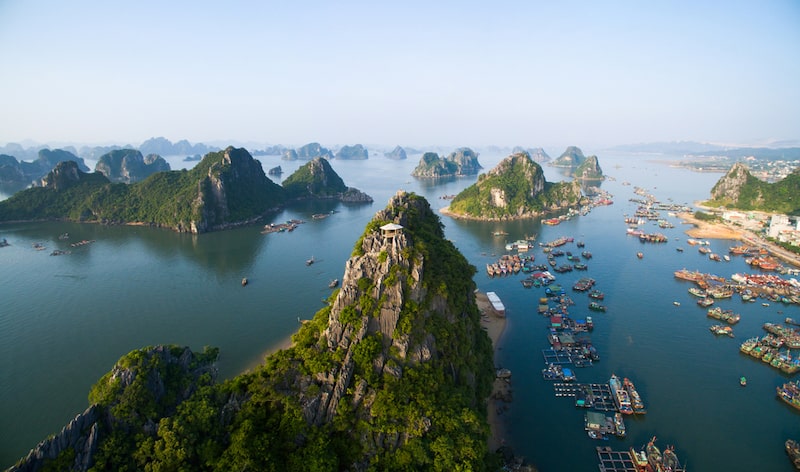 Halong Bay Panorama View