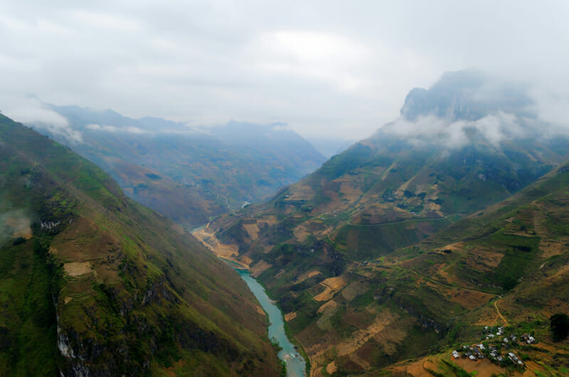 Nho Que in the dry season - Ma Pi Leng