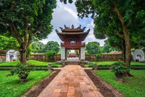 The temple of literature - Hanoi