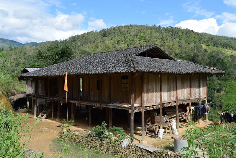 Traditional house of Giay Ethnic People