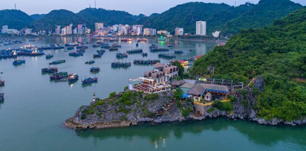 Cat Ba Island from Above