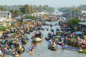 Floating Market - Mekong Delta